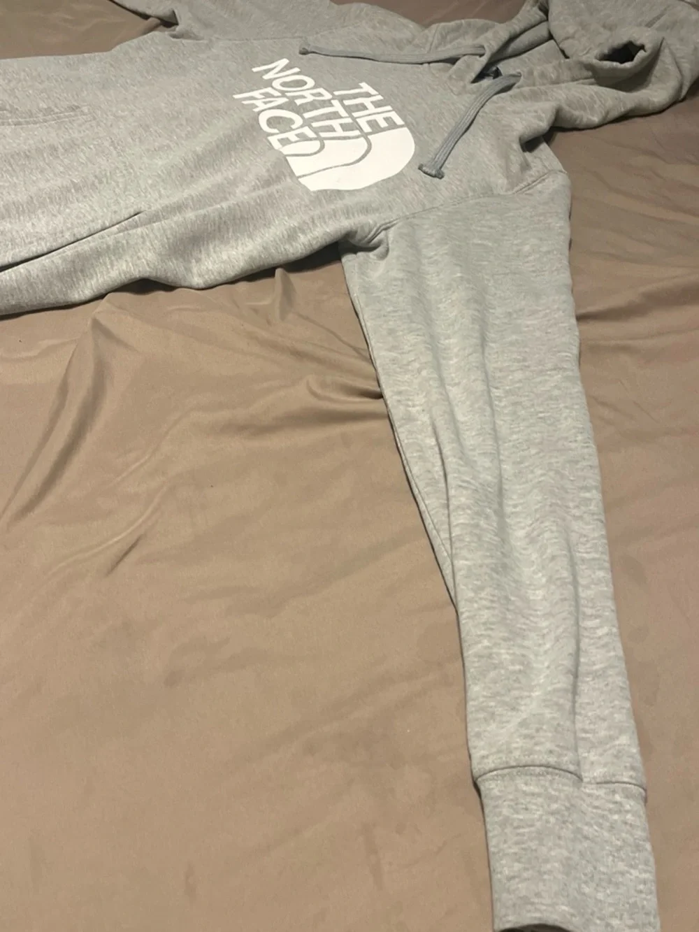 The North Face Light Grey Hoodie